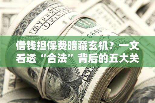 北京借钱担保费暗藏玄机？一文看透“合法”背后的五大关键陷阱