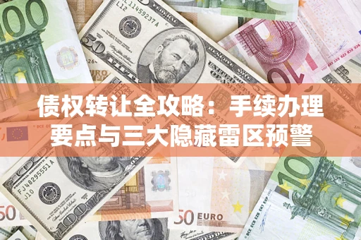 北京债权转让全攻略：手续办理要点与三大隐藏雷区预警