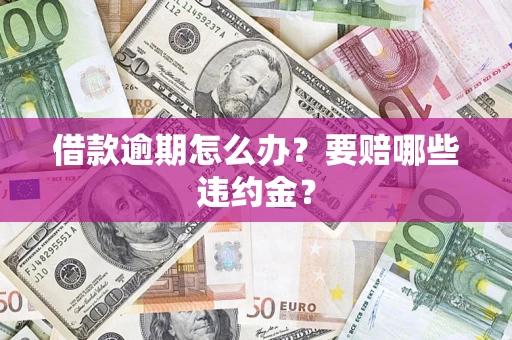 北京借款逾期怎么办？要赔哪些违约金？